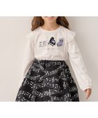 【エニィ/ANY / KIDS】のおけいこモチーフ刺繍入り 長袖Tシャツ オフホワイト(ねこ×ピアノ)|ID: prp329100004664944 ipo3291000000033745304