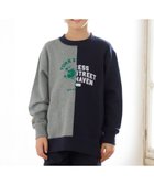 【ジェイ プレス/J.PRESS / KIDS】の【100-130cm】パッチワーク ブルプリント トレーナー 人気、トレンドファッション・服の通販 founy(ファニー) ファッション Fashion キッズファッション Fashion for Kids トップス・カットソー Cut & Sew Tops イラスト Illustration 切替 Switching, Contrast Panel スウェット / スエット Sweatshirt, Sweatwear スマホ Smartphone, Mobile Device トレンド Trend, Trending Now トレーナー Sweatshirt, Trainer 人気 Popular, Best Seller パッチワーク Patchwork, Mixed Fabric プリント Print, Printed Pattern リラックス Relax, Relaxed Fit ワンポイント One Point, Statement Accent A/W・秋冬 Autumn/Winter 冬 Winter / This Winter おすすめ Recommended / Our Picks 2024年 2024 2024-2025秋冬・A/W Autumn/Winter 2024–25 AW24–25 thumbnail ネイビー系|ID: prp329100004664946 ipo3291000000033745311