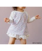 【組曲 / KIDS/KUMIKYOKU】の【80-100㎝】シナぷしゅ Tシャツ ラベンダー系5|ID: prp329100004664963 ipo3291000000034198739