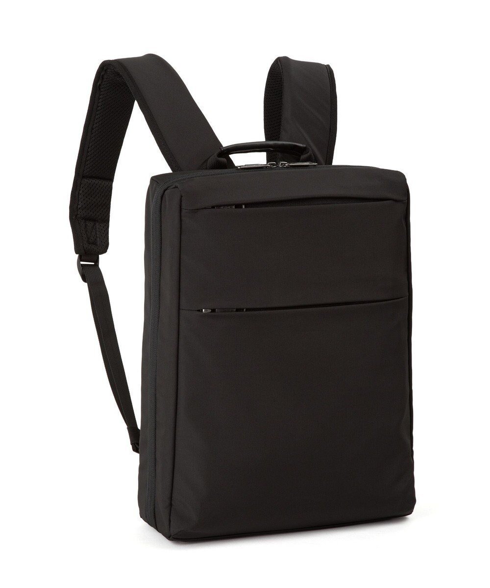 【エース バッグズ アンド ラゲッジ/ACE BAGS & LUGGAGE / MEN】のACE アーレイF ビジネスリュック A4サイズ 14インチPC収納 68842 エース インテリア・キッズ・メンズ・レディースファッション・服の通販 founy(ファニー) 　ファッション　Fashion　メンズファッション　Fashion for Men　バッグ　Bags　クッション　Cushion, Throw Pillow　コーティング　Coating, Coated Finish　ショルダー　Shoulder, Shoulder Strap　シンプル　Simple, Minimal　スタンダード　Standard, Basic　スマホ　Smartphone, Mobile Device　スマート　Smart, Elegant　スリーブ　Sleeve, Long Sleeve / Short Sleeve　セットアップ　Set-Up, Coordinated Outfit　フィット　Fit, Slim Fit　ポケット　Pocket, Pocket Detail　メッシュ　Mesh, Net Fabric　メンズ　Men's, Menswear　リュック　Backpack, Rucksack　ループ　Loop, Loop Knit　再入荷　Restock / Back in Stock　夏　Summer　スーツケース キャリーケース　Suitcase / Carry Case　ビジネス 仕事 通勤　Business / Work / Commuting　ブラック|ID: prp329100004664982 ipo3291000000033745406