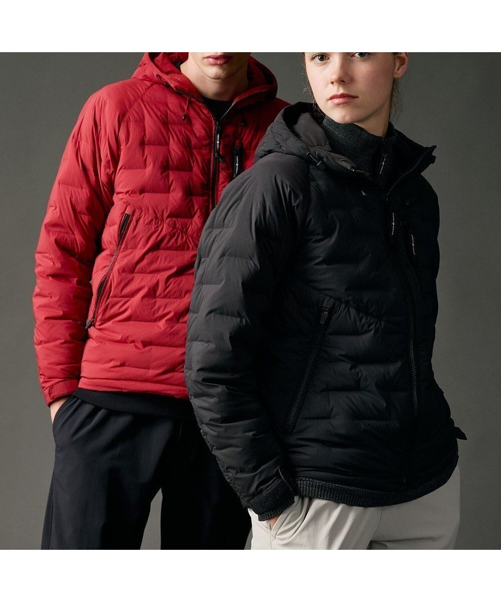 【ジョセフ アブード マウンテン/JOSEPH ABBOUD MOUNTAIN / MEN】の【ストレッチ/撥水/軽量/パッカブル/ライナードッキング対応】2WAYストレッチダウンパーカー インテリア・キッズ・メンズ・レディースファッション・服の通販 founy(ファニー) 　ファッション　Fashion　メンズファッション　Fashion for Men　アウター　Men's Coats Outerwear　アウトドア　Outdoor Clothing　インナー　Innerwear　コンパクト　Compact, Small Size　軽量　Lightweight, Ultra Light　ジャケット　Jacket, Outerwear　スウェット / スエット　Sweatshirt, Sweatwear　スタイリッシュ　Stylish, Fashionable　ストレッチ　Stretch, Stretchy Fabric　ダウン　Down, Puffer　ドッキング　Docking, Mixed Material　パターン　Pattern, Design Print　ポケット　Pocket, Pocket Detail　防寒　Cold Protection, Winter-Ready　ライナー　Liner, Inner Layer　A/W・秋冬　Autumn/Winter　新作・新入荷　New Arrivals / New In　旅行　Travel　ブラック系|ID: prp329100004664985 ipo3291000000033745413