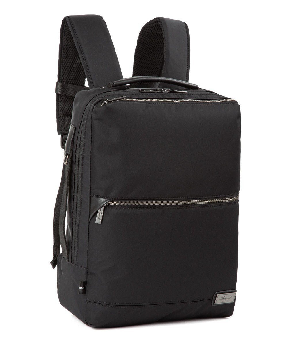 【エース バッグズ アンド ラゲッジ/ACE BAGS & LUGGAGE / MEN】のArcapel バネオ ビジネスリュック A4サイズ 13.3インチPC収納 68833 アルカペル インテリア・キッズ・メンズ・レディースファッション・服の通販 founy(ファニー) 　ファッション　Fashion　メンズファッション　Fashion for Men　バッグ　Bags　イタリア　Italy　ショルダー　Shoulder, Shoulder Strap　シンプル　Simple, Minimal　スーツ　Suit, Formalwear　セットアップ　Set-Up, Coordinated Outfit　フロント　Front, Front Design　プレート　Plate, Dish　ポケット　Pocket, Pocket Detail　メタル　Metal, Metal Parts　メッシュ　Mesh, Net Fabric　メンズ　Men's, Menswear　リュック　Backpack, Rucksack　再入荷　Restock / Back in Stock　夏　Summer　スーツケース キャリーケース　Suitcase / Carry Case　エレガント 上品　Elegant　ビジネス 仕事 通勤　Business / Work / Commuting　ブラック|ID: prp329100004664993 ipo3291000000033745437