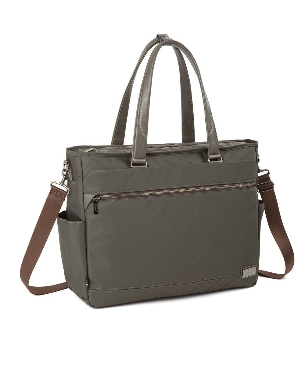【エース バッグズ アンド ラゲッジ/ACE BAGS & LUGGAGE / MEN】のArcapel バネオ ビジネスバッグ B4サイズ 14インチPC収納 68835 アルカペル インテリア・キッズ・メンズ・レディースファッション・服の通販 founy(ファニー) 　ファッション　Fashion　メンズファッション　Fashion for Men　バッグ　Bags　イタリア　Italy　ショルダー　Shoulder, Shoulder Strap　シンプル　Simple, Minimal　スーツ　Suit, Formalwear　セットアップ　Set-Up, Coordinated Outfit　フロント　Front, Front Design　ポケット　Pocket, Pocket Detail　マグネット　Magnet, Magnetic Closure　メンズ　Men's, Menswear　ラップ　Wrap, Wrap Design　リュック　Backpack, Rucksack　再入荷　Restock / Back in Stock　スーツケース キャリーケース　Suitcase / Carry Case　エレガント 上品　Elegant　ビジネス 仕事 通勤　Business / Work / Commuting　グレー|ID: prp329100004664995 ipo3291000000033745447