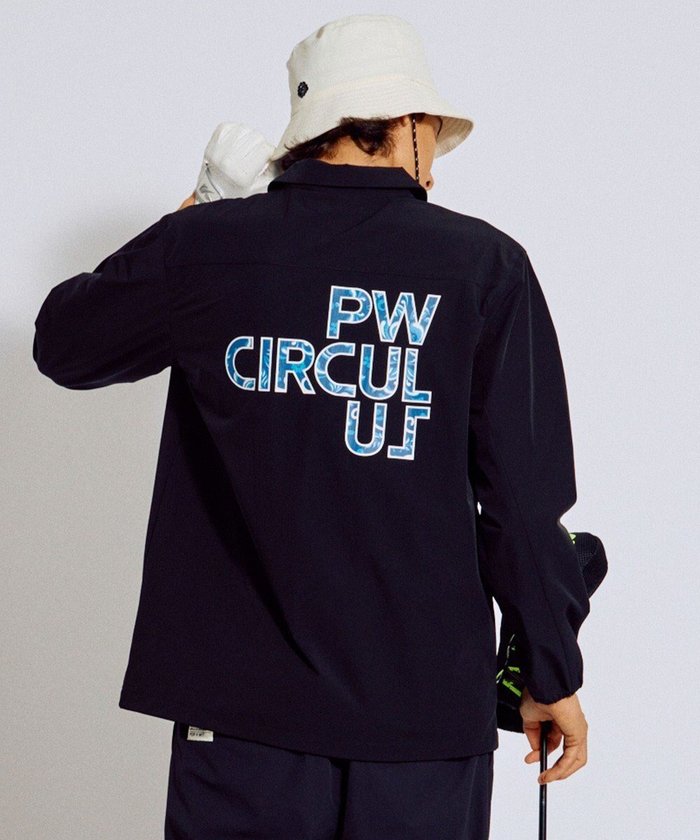 【ピーダブリュサーキュラス/PW CIRCULUS / MEN】の【今が旬!秋の軽量アウター】【MEN】CPOジャケットシャツ ゴルフ インテリア・キッズ・メンズ・レディースファッション・服の通販 founy(ファニー) https://founy.com/ ファッション Fashion メンズファッション Fashion for Men アウター Men's Coats Outerwear 2025年 2025 2025-2026秋冬・A/W Autumn/Winter 2025–26 AW25–26 ゴルフ Golf シンプル Simple, Minimal ジャケット Jacket, Outerwear ストレッチ Stretch, Stretchy Fabric トレンド Trend, Trending Now プリント Print, Printed Pattern ミリタリー Military, Army Style ワンポイント One Point, Statement Accent 秋 Autumn A/W・秋冬 Autumn/Winter 軽量 Lightweight, Ultra Light |ID: prp329100004665001 ipo3291000000033745463