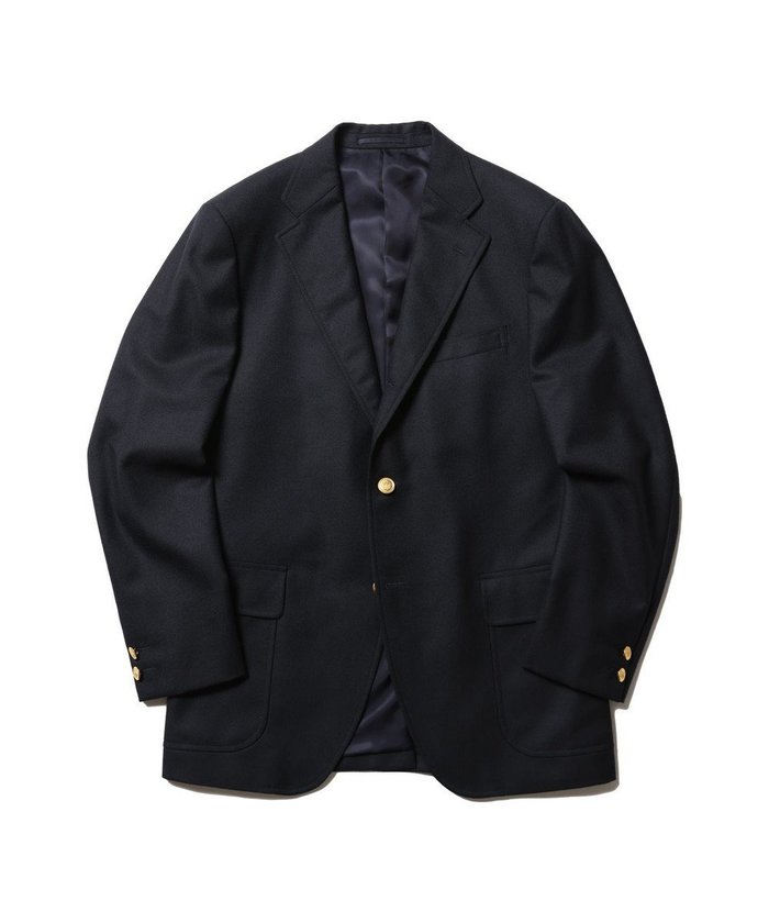 【ジェイ プレス/J.PRESS / MEN】の【定番】ペピンメリノサキソニー オーセンティック ブレザー / 金釦 / 総裏地 / Authentic-Fit インテリア・キッズ・メンズ・レディースファッション・服の通販 founy(ファニー) https://founy.com/ ファッション Fashion メンズファッション Fashion for Men アウター Men's Coats Outerwear テーラードジャケット Tailored Jackets & Blazers クラシック Classic, Timeless Style ショルダー Shoulder, Shoulder Strap ジャケット Jacket, Outerwear スーツ Suit, Formalwear 定番 Standard, Basic Item バランス Balance, Style Balance パイピング Piping, Trim Design パッチ Patch, Appliqué フラップ Flap, Flap Pocket ボックス Boxy, Box Shape ポケット Pocket, Pocket Detail A/W・秋冬 Autumn/Winter ビジネス 仕事 通勤 Business / Work / Commuting |ID: prp329100004665005 ipo3291000000033745474