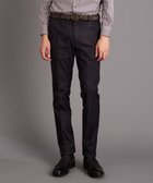 【ジョセフ アブード/JOSEPH ABBOUD / MEN】の【ウエストも伸びる!/暖か起毛裏地付/2WAYストレッチ/ オーガニック】オーガニックコットン ウオーム パンツ グレー系|ID: prp329100004665008 ipo3291000000033745481