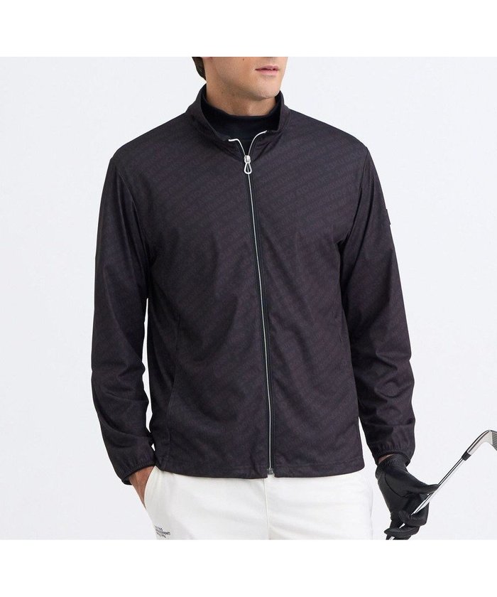 【23区 ゴルフ/23区GOLF / MEN】の【MEN】エアリージャージ ロゴエンボスプリントライトブルゾン ストレッチ 撥水 防風 インテリア・キッズ・メンズ・レディースファッション・服の通販 founy(ファニー) https://founy.com/ ファッション Fashion メンズファッション Fashion for Men アウター Men's Coats Outerwear ブルゾンジャケット / カジュアルアウター Bomber Jackets & Blousons アクリル Acrylic Material コンパクト Compact, Small Size コーティング Coating, Coated Finish 軽量 Lightweight, Ultra Light ジャケット Jacket, Outerwear ストレッチ Stretch, Stretchy Fabric ドローコード Drawcord, Drawstring Cord ブルゾン Blouson, Bomber Jacket プリント Print, Printed Pattern ベーシック Basic, Essential メッシュ Mesh, Net Fabric 無地 Plain, Solid Color ラウンド Round, Round Neck A/W・秋冬 Autumn/Winter 旅行 Travel エレガント 上品 Elegant ゴルフ Golf |ID: prp329100004665022 ipo3291000000033745520