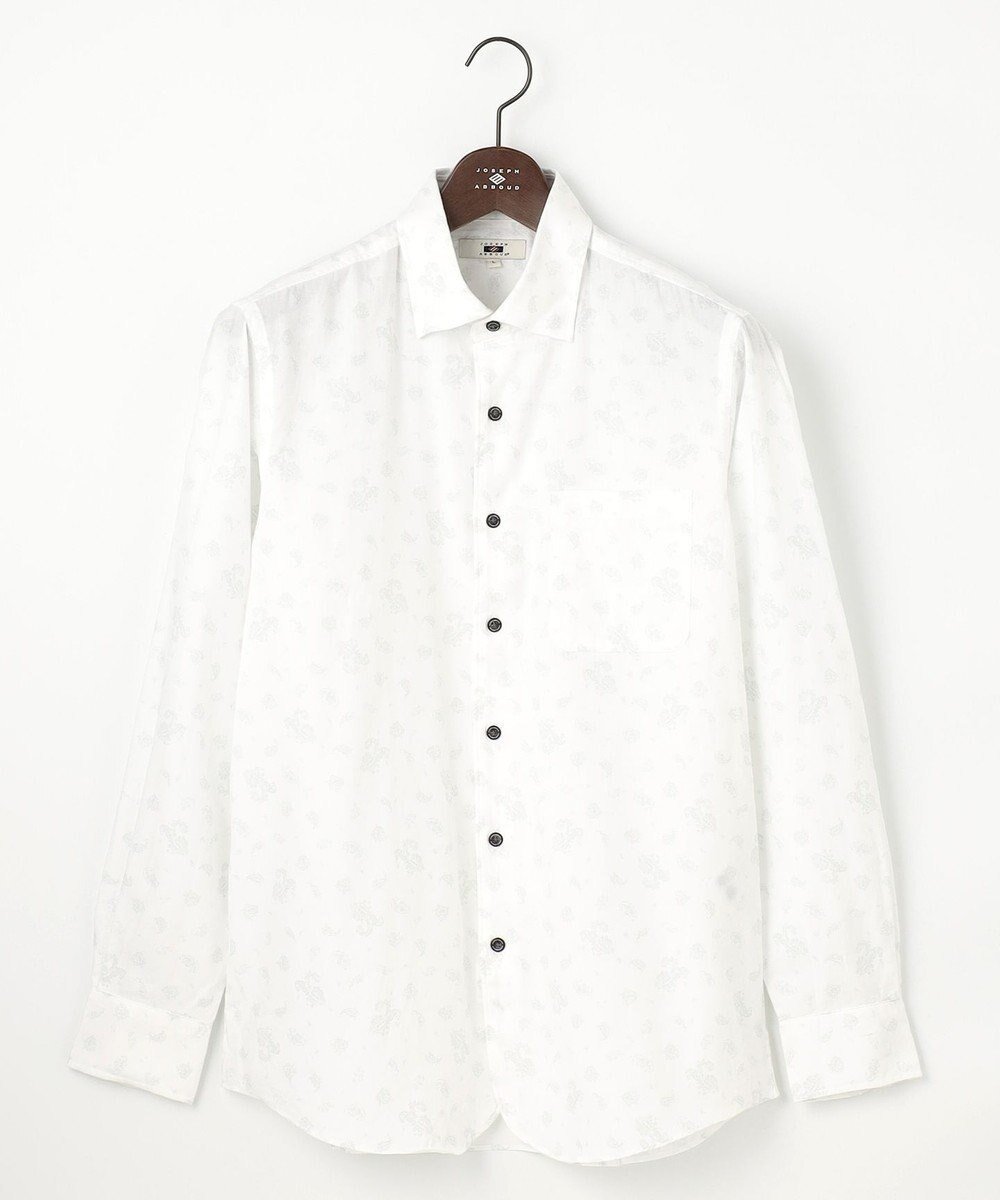 【ジョセフ アブード/JOSEPH ABBOUD / MEN】の【柔らか】シャンブレーツイルピーチ シャツ 人気、トレンドファッション・服の通販 founy(ファニー) 　ファッション　Fashion　メンズファッション　Fashion for Men　トップス・カットソー　Cut & Sew Tops　メンズシャツ　Shirts　おすすめ　Recommended / Our Picks　インナー　Innerwear　エレガント 上品　Elegant　ペイズリー　Paisley, Ethnic Pattern　メランジ　Melange, Mixed Yarn　ラウンド　Round, Round Neck　A/W・秋冬　Autumn/Winter　羽織　Haori, Light Jacket　 other-1|ID: prp329100004665024 ipo3291000000034515323