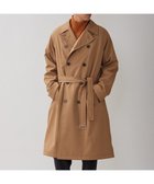 【アンフィーロ/UNFILO / MEN】のウールライクトレンチコート ブラウン|ID: prp329100004665026 ipo3291000000033745533