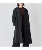 【アンフィーロ/UNFILO / MEN】の【男女兼用】ウールライクトレンチコート ブラック|ID: prp329100004665026 ipo3291000000034322195