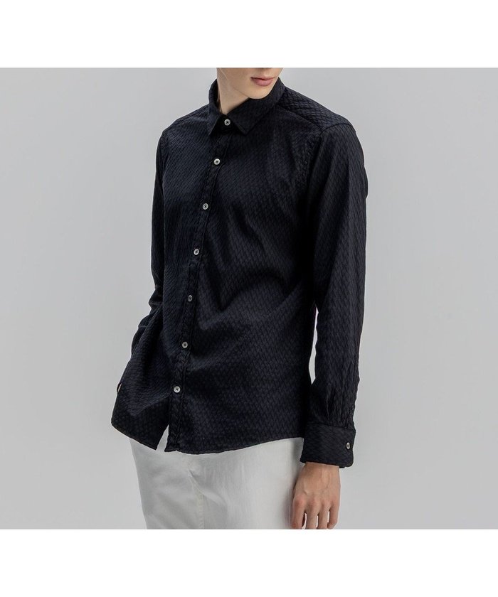 【ジョゼフ オム/JOSEPH HOMME / MEN】のアロージャガードストレッチ レギュラーカラーシャツ インテリア・キッズ・メンズ・レディースファッション・服の通販 founy(ファニー) https://founy.com/ ファッション Fashion メンズファッション Fashion for Men トップス・カットソー Cut & Sew Tops メンズシャツ Shirts インナー Innerwear サッカー Seersucker, Summer Fabric シェイプ Shape, Slim Fit シンプル Simple, Minimal ジャケット Jacket, Outerwear ストレッチ Stretch, Stretchy Fabric ハウンドトゥース Houndstooth, Dogtooth Check ベーシック Basic, Essential ポケット Pocket, Pocket Detail 夏 Summer 春 Spring S/S・春夏 SS, Spring/Summer, Warm Season 無地 Plain, Solid Color 長袖 Long Sleeve, Full Sleeve |ID: prp329100004665027 ipo3291000000035767046