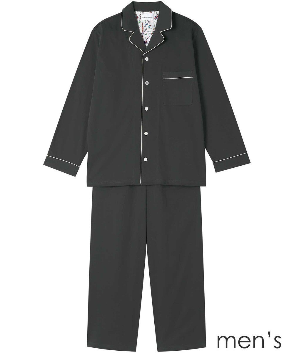 【ウンナナクール/une nana cool / MEN】の【綿100%】ラスティック天竺メンズパジャマ MADE WITH LIBERTY FABRIC インテリア・キッズ・メンズ・レディースファッション・服の通販 founy(ファニー) 　ファッション　Fashion　メンズファッション　Fashion for Men　パイピング　Piping, Trim Design　パジャマ　Pajamas, Sleepwear　メンズ　Men's, Menswear　リラックス　Relax, Relaxed Fit　おすすめ　Recommended / Our Picks　ギフト プレゼント　Gift / Present　BL|ID: prp329100004665075 ipo3291000000033745770