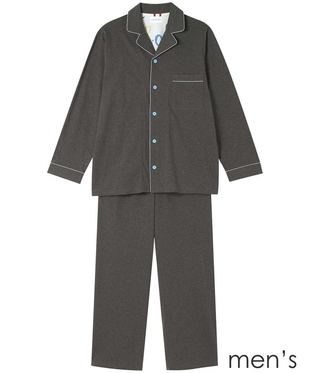 【ウンナナクール/une nana cool / MEN】の【綿100%】ラスティック天竺メンズパジャマ MADE WITH LIBERTY FABRIC インテリア・キッズ・メンズ・レディースファッション・服の通販 founy(ファニー) 　ファッション　Fashion　メンズファッション　Fashion for Men　パイピング　Piping, Trim Design　パジャマ　Pajamas, Sleepwear　メンズ　Men's, Menswear　リラックス　Relax, Relaxed Fit　おすすめ　Recommended / Our Picks　ギフト プレゼント　Gift / Present　GB|ID: prp329100004665075 ipo3291000000033745772