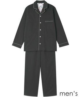【ウンナナクール/une nana cool / MEN】の【綿100%】ラスティック天竺メンズパジャマ MADE WITH LIBERTY FABRIC 人気、トレンドファッション・服の通販 founy(ファニー) ファッション Fashion メンズファッション Fashion for Men パイピング Piping, Trim Design パジャマ Pajamas, Sleepwear メンズ Men's, Menswear リラックス Relax, Relaxed Fit おすすめ Recommended / Our Picks ギフト プレゼント Gift / Present |ID:prp329100004665075