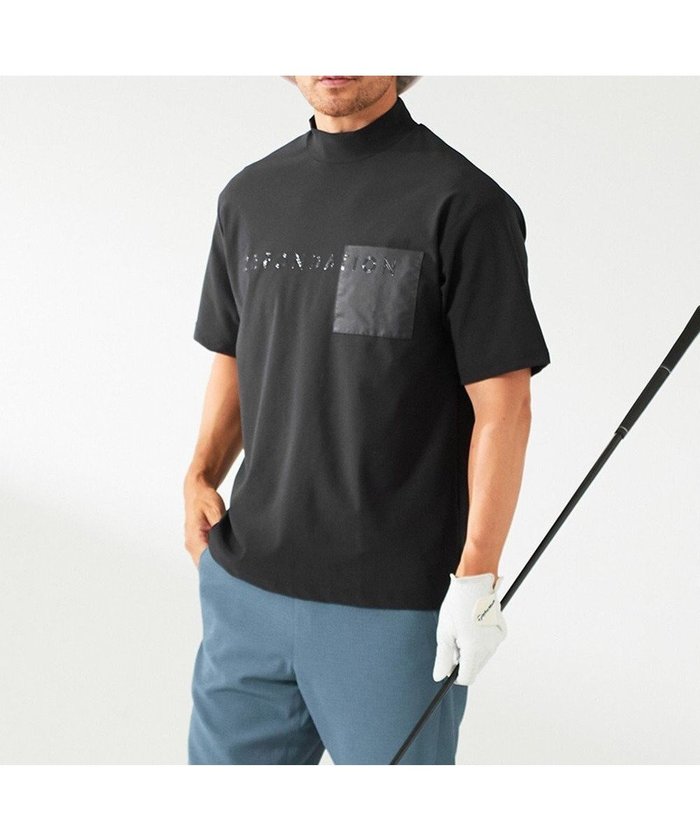 【23区 ゴルフ/23区GOLF / MEN】の【23Fondation/MEN】ストレッチメッシュ モック インテリア・キッズ・メンズ・レディースファッション・服の通販 founy(ファニー) https://founy.com/ ファッション Fashion メンズファッション Fashion for Men トップス・カットソー Cut & Sew Tops ジャケット Jacket, Outerwear スウェット / スエット Sweatshirt, Sweatwear ストレッチ Stretch, Stretchy Fabric ポケット Pocket, Pocket Detail メッシュ Mesh, Net Fabric モックネック Mock Neck, Short Turtleneck 夏 Summer 春 Spring S/S・春夏 SS, Spring/Summer, Warm Season |ID: prp329100004665081 ipo3291000000035106498