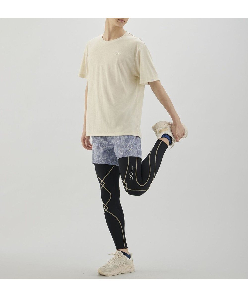 【シーダブリューエックス/CW-X】の【UNISEX】 CW-X トップス Tシャツ 半袖 3分袖 Uネック 吸汗速乾(本体) ユニセックス DLR115 /ワコール 人気、トレンドファッション・服の通販 founy(ファニー) 　ファッション　Fashion　レディースファッション　Fashion for Women　トップス・カットソー　Cut & Sew Tops　シャツ・ブラウス・オフィスカジュアル　Elegant Blouses & Button-Ups　ロングTシャツ・Tシャツ　Longline T-Shirts & Tees　新作・新入荷　New Arrivals / New In　ユニセックス　Unisex, Genderless　半袖　Short Sleeve, Half Sleeve　 other-1|ID: prp329100004665088 ipo3291000000033745877