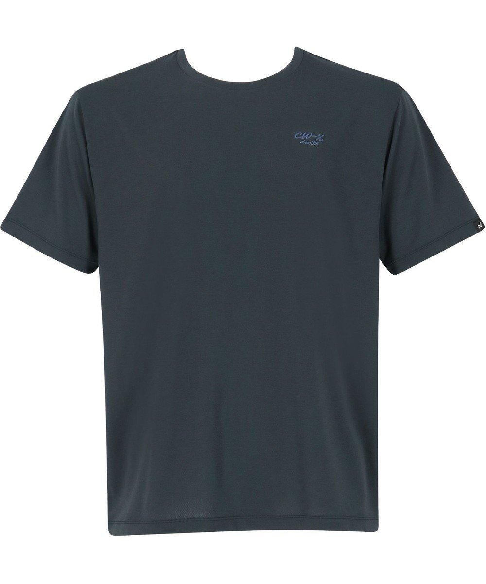 【シーダブリューエックス/CW-X】の【UNISEX】 CW-X トップス Tシャツ 半袖 3分袖 Uネック 吸汗速乾(本体) ユニセックス DLR115 /ワコール インテリア・キッズ・メンズ・レディースファッション・服の通販 founy(ファニー) 　ファッション　Fashion　レディースファッション　Fashion for Women　トップス・カットソー　Cut & Sew Tops　シャツ・ブラウス・オフィスカジュアル　Elegant Blouses & Button-Ups　ロングTシャツ・Tシャツ　Longline T-Shirts & Tees　新作・新入荷　New Arrivals / New In　ユニセックス　Unisex, Genderless　半袖　Short Sleeve, Half Sleeve　ダークブラウン|ID: prp329100004665088 ipo3291000000033745879