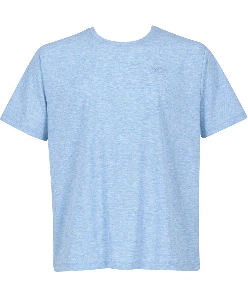 【シーダブリューエックス/CW-X】の【UNISEX】 CW-X トップス Tシャツ 半袖 3分袖 Uネック 吸汗速乾(本体) ユニセックス DLR115 /ワコール インテリア・キッズ・メンズ・レディースファッション・服の通販 founy(ファニー) 　ファッション　Fashion　レディースファッション　Fashion for Women　トップス・カットソー　Cut & Sew Tops　シャツ・ブラウス・オフィスカジュアル　Elegant Blouses & Button-Ups　ロングTシャツ・Tシャツ　Longline T-Shirts & Tees　新作・新入荷　New Arrivals / New In　ユニセックス　Unisex, Genderless　半袖　Short Sleeve, Half Sleeve　サックス|ID: prp329100004665088 ipo3291000000033745883