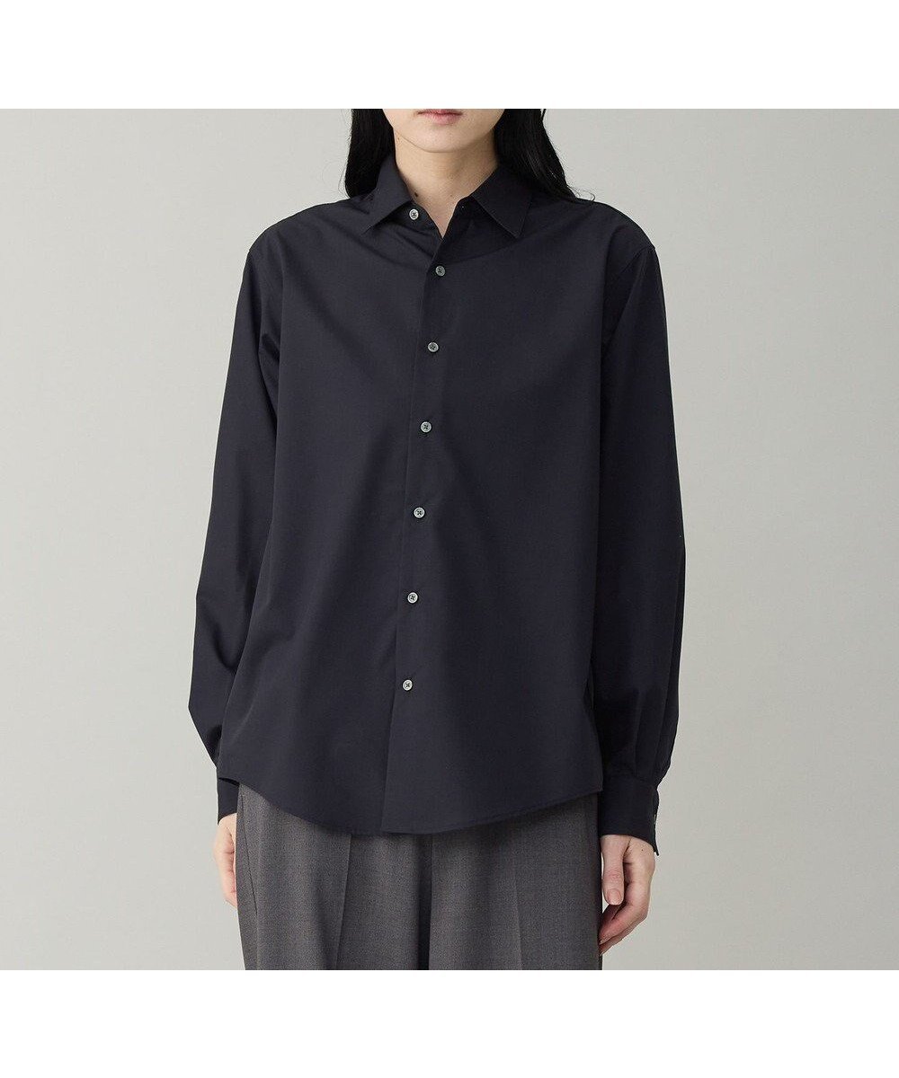 【アンフィーロ/UNFILO / MEN】の【OCEANS 雑誌・web 掲載 / 男女兼用】TR デイリークリーンシャツ インテリア・キッズ・メンズ・レディースファッション・服の通販 founy(ファニー) ファッション Fashion レディースファッション Fashion for Women トップス・カットソー Cut & Sew Tops シャツ・ブラウス・オフィスカジュアル Elegant Blouses & Button-Ups 抗菌 Antibacterial, Bacteria-Resistant 11月号 November Issue スニーカー Sneakers, Trainers スラックス Slacks, Dress Pants 雑誌 Magazine, Fashion Magazine デニム Denim, Jeans Material ドレス Dress, One-Piece なめらか Smooth, Silky Texture 楽ちん Easy Fit, Comfortable A/W・秋冬 Autumn/Winter S/S・春夏 SS, Spring/Summer, Warm Season おすすめ Recommended / Our Picks 夏 Summer エレガント 上品 Elegant ネイビー|ID: prp329100004665089 ipo3291000000034475662