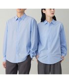 【アンフィーロ/UNFILO / MEN】の【OCEANS 雑誌・web 掲載 / 男女兼用】TR デイリークリーンシャツ 人気、トレンドファッション・服の通販 founy(ファニー) ファッション Fashion レディースファッション Fashion for Women トップス・カットソー Cut & Sew Tops シャツ・ブラウス・オフィスカジュアル Elegant Blouses & Button-Ups 抗菌 Antibacterial, Bacteria-Resistant 11月号 November Issue スニーカー Sneakers, Trainers スラックス Slacks, Dress Pants 雑誌 Magazine, Fashion Magazine デニム Denim, Jeans Material ドレス Dress, One-Piece なめらか Smooth, Silky Texture 楽ちん Easy Fit, Comfortable A/W・秋冬 Autumn/Winter S/S・春夏 SS, Spring/Summer, Warm Season おすすめ Recommended / Our Picks 夏 Summer エレガント 上品 Elegant thumbnail ブルー×オフストライプ|ID: prp329100004665089 ipo3291000000034779482