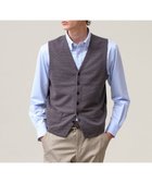 【ジェイ プレス/J.PRESS / MEN】の重ねて映える洗練レイヤード【ストレッチ / イージーケア】【FLEX YARN】ハイゲージ ニットベスト グレー系|ID: prp329100004665092 ipo3291000000033745918