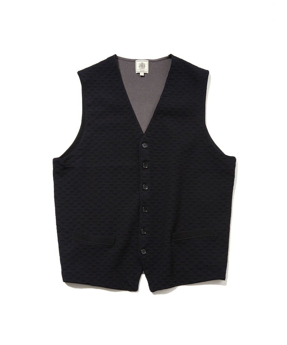 【ジェイ プレス/J.PRESS / MEN】の重ねて映える洗練レイヤード【ストレッチ / イージーケア】【FLEX YARN】ハイゲージ ニットベスト インテリア・キッズ・メンズ・レディースファッション・服の通販 founy(ファニー) 　ファッション　Fashion　メンズファッション　Fashion for Men　トップス・カットソー　Cut & Sew Tops　ニット・セーター / 定番トップス　Knit Tops & Sweaters　ベスト・ジレ　Vests & Gilets　カットソー　Cut and Sewn Top　ジャケット　Jacket, Outerwear　ストレッチ　Stretch, Stretchy Fabric　定番　Standard, Basic Item　プレーン　Plain, Simple　ベスト　Vest, Waistcoat　ベーシック　Basic, Essential　A/W・秋冬　Autumn/Winter　エレガント 上品　Elegant　ネイビー系|ID: prp329100004665092 ipo3291000000033745919