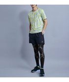 【シーダブリューエックス/CW-X / MEN】の【MEN】 CW-X トップス 【薄軽ランニングシャツ】 半袖 3分袖 Uネック 吸汗速乾性(本体) メンズ DLO155 /ワコール グリーン|ID: prp329100004665095 ipo3291000000034188544