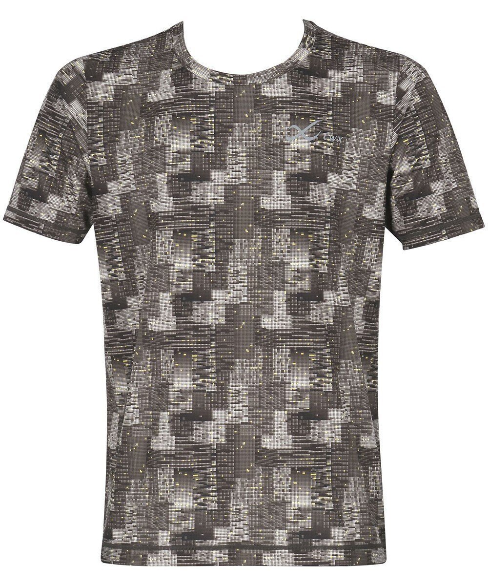 【シーダブリューエックス/CW-X / MEN】の【MEN】 CW-X トップス 【薄軽ランニングシャツ】 半袖 3分袖 Uネック 吸汗速乾性(本体) メンズ DLO155 /ワコール インテリア・キッズ・メンズ・レディースファッション・服の通販 founy(ファニー) ファッション Fashion メンズファッション Fashion for Men トップス・カットソー Cut & Sew Tops メンズシャツ Shirts プリント Print, Printed Pattern メンズ Men's, Menswear ランニング Running, Running Wear, Activewear, Jogging 半袖 Short Sleeve, Half Sleeve シルバーグレー|ID: prp329100004665095 ipo3291000000034188548