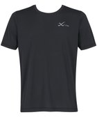 【シーダブリューエックス/CW-X / MEN】の【MEN】 CW-X トップス 【薄軽ランニングシャツ】 半袖 3分袖 Uネック 吸汗速乾性(本体) メンズ DLO155 /ワコール ブラック|ID: prp329100004665095 ipo3291000000035888522