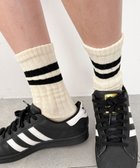 【ウィゴー/WEGO / MEN】のローゲージラインソックス(R) ブラック|ID: prp329100004665098 ipo3291000000034243552