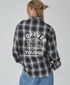 【ウィゴー/WEGO】の【ユニセックス着用ITEM】グラフィックオンブレチェックシャツ(LS) 柄1|ID: prp329100004665116 ipo3291000000033746056