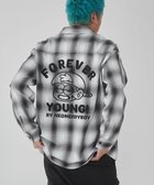 【ウィゴー/WEGO】の【ユニセックス着用ITEM】グラフィックオンブレチェックシャツ(LS) 柄2|ID: prp329100004665116 ipo3291000000033746057