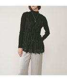 【グレース コンチネンタル/GRACE CONTINENTAL】のレースノースリーブブラウス ブラック|ID: prp329100004665121 ipo3291000000033746073