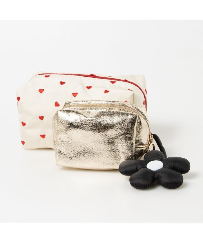 【アンビリオン/UNBILLION】のカシュカシュ cachecache / フラワーチャーム付ソート刺繍ポーチセット インテリア・キッズ・メンズ・レディースファッション・服の通販 founy(ファニー) https://founy.com/ ファッション Fashion レディースファッション Fashion for Women ミニ財布・二つ折り財布 Wallets & Card Cases ポーチ&ミニバッグ Pouches & Mini Bags カラフル Colorful Design 財布 Wallet, Purse チャーム Charm, Pendant ハンド Hand, Handmade フラワー Flower, Floral ポーチ Pouch, Small Case ミックス Mix, Mixed Style モチーフ Motif, Design Theme 再入荷 Restock / Back in Stock おすすめ Recommended / Our Picks |ID: prp329100004665134 ipo3291000000034536176