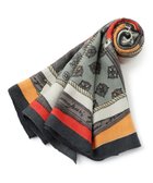 【23区/NIJYUSANKU】のmanipuri ウール シルク ストール 人気、トレンドファッション・服の通販 founy(ファニー) ファッション Fashion レディースファッション Fashion for Women インド Indian Textile ショール Shawl, Wrap シルク Silk, 100% Silk スカーフ Scarf, Neckwear ストール Stole, Wrap ハンド Hand, Handmade プリント Print, Printed Pattern A/W・秋冬 Autumn/Winter thumbnail レッド系|ID: prp329100004665138 ipo3291000000033746147