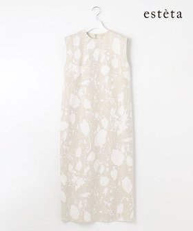 【23区/NIJYUSANKU】 【エステータ】ピグメントプリント ワンピース人気、トレンドファッション・服の通販 founy(ファニー) ファッション Fashion レディースファッション Fashion for Women ワンピース Dresses 春 Spring カッティング Cutting Detail キャンバス Canvas, Canvas Fabric シンプル Simple, Minimal ストレート Straight, Straight Cut ノースリーブ Sleeveless, No-Sleeve プリント Print, Printed Pattern モダン Modern, Contemporary モノトーン Monotone, Black and White S/S・春夏 SS, Spring/Summer, Warm Season 夏 Summer |ID:prp329100004665152