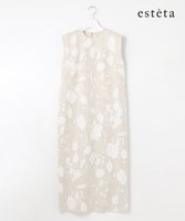 【23区/NIJYUSANKU】の【エステータ】ピグメントプリント ワンピース 人気、トレンドファッション・服の通販 founy(ファニー) ファッション Fashion レディースファッション Fashion for Women ワンピース Dresses 春 Spring カッティング Cutting Detail キャンバス Canvas, Canvas Fabric シンプル Simple, Minimal ストレート Straight, Straight Cut ノースリーブ Sleeveless, No-Sleeve プリント Print, Printed Pattern モダン Modern, Contemporary モノトーン Monotone, Black and White S/S・春夏 SS, Spring/Summer, Warm Season 夏 Summer |ID:prp329100004665152