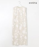 【23区/NIJYUSANKU】の【エステータ】ピグメントプリント ワンピース 人気、トレンドファッション・服の通販 founy(ファニー) ファッション Fashion レディースファッション Fashion for Women ワンピース Dresses 春 Spring カッティング Cutting Detail キャンバス Canvas, Canvas Fabric シンプル Simple, Minimal ストレート Straight, Straight Cut ノースリーブ Sleeveless, No-Sleeve プリント Print, Printed Pattern モダン Modern, Contemporary モノトーン Monotone, Black and White S/S・春夏 SS, Spring/Summer, Warm Season 夏 Summer thumbnail フラックスxホワイト|ID: prp329100004665152 ipo3291000000034971138