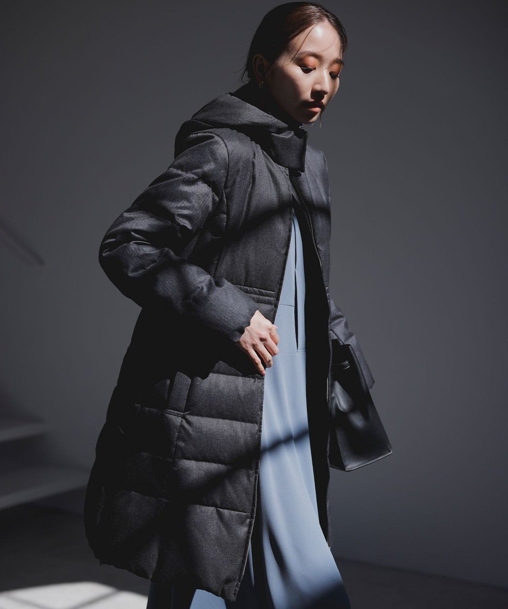 【組曲/KUMIKYOKU】の【洗える】ライトタフタロングダウン 人気、トレンドファッション・服の通販 founy(ファニー) 　ファッション　Fashion　レディースファッション　Fashion for Women　アウター　Coat / Outerwear Collection　コート・ロングコート・ピーコート　Long Coats, Peacoats & More　レディースジャケット・軽アウター　Jackets　洗える　Machine Washable　軽量　Lightweight, Ultra Light　シェイプ　Shape, Slim Fit　シンプル　Simple, Minimal　ジャケット　Jacket, Outerwear　スリット　Slit, Slit Detail　タフタ　Taffeta, Structured Fabric　ダウン　Down, Puffer　ツイル　Twist, Twisted Detail　ツイード　Twill, Twill Weave　定番　Standard, Basic Item　フラット　Flat, Flat Shoes　フレア　Flare, Flared　プリント　Print, Printed Pattern　無地　Plain, Solid Color　A/W・秋冬　Autumn/Winter　エレガント 上品　Elegant　 other-1|ID: prp329100004665160 ipo3291000000033746288