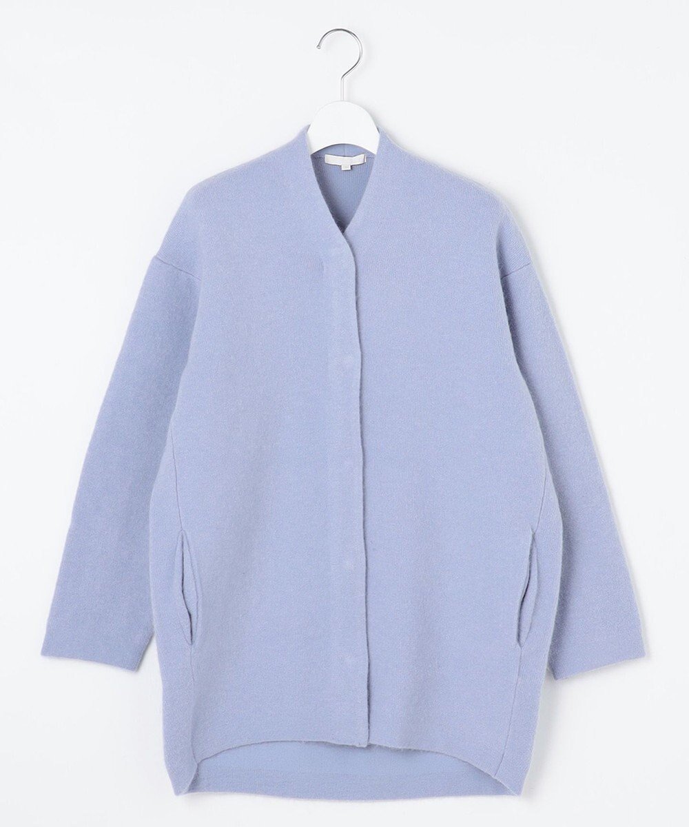 【自由区/JIYU-KU】の【WEB限定カラーあり・昨年大人気商品をアップデート】モヘアニット アウター インテリア・キッズ・メンズ・レディースファッション・服の通販 founy(ファニー) ファッション Fashion レディースファッション Fashion for Women トップス・カットソー Cut & Sew Tops ニット Knit Tops & Sweaters カーディガン・羽織り Layered Style Cardigans カーディガン Cardigan, Knitwear ドット Polka Dot, Dot Pattern ミドル Middle Length, Mid Height ローズ Rose, Rose Motif 冬 Winter / This Winter A/W・秋冬 Autumn/Winter サックスブルー系|ID: prp329100004665174 ipo3291000000034308679