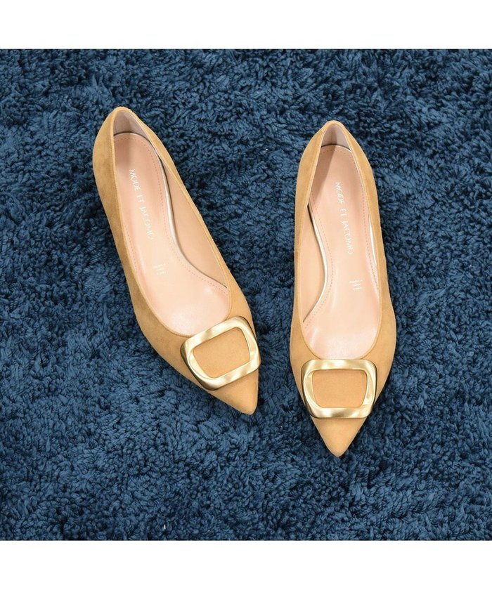 【モード エ ジャコモ/MODE ET JACOMO】のMODE ET JACOMO ポインテッドトゥバックルパンプス インテリア・キッズ・メンズ・レディースファッション・服の通販 founy(ファニー) https://founy.com/ ファッション Fashion レディースファッション Fashion for Women バッグ Bags オケージョン Occasion Wear クール Cool, Chic シューズ Shoes, Footwear バランス Balance, Style Balance モチーフ Motif, Design Theme ビジネス 仕事 通勤 Business / Work / Commuting 日本製 Made In Japan A/W・秋冬 Autumn/Winter |ID: prp329100004665179 ipo3291000000034323007