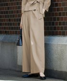 【自由区/JIYU-KU】の【セットアップ対応・洗える】ドレープツイルワイド パンツ ベージュ|ID: prp329100004665183 ipo3291000000033746379