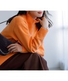 【自由区/JIYU-KU】の【洗える】ウールカシミヤブレンドハイネック ニット パーシモンオレンジ|ID: prp329100004665188 ipo3291000000033746409