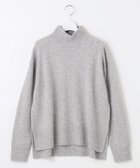 【自由区/JIYU-KU】の【洗える】ウールカシミヤブレンドハイネック ニット ライトグレー|ID: prp329100004665188 ipo3291000000033746410