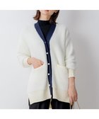 【組曲/KUMIKYOKU】のナイロンファーニット カーディガン アイボリー系|ID: prp329100004665195 ipo3291000000034377801