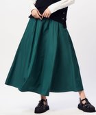 【23区/NIJYUSANKU】の【洗える】ルミエールタフタ フレアスカート ダークグリーン系|ID: prp329100004665200 ipo3291000000034188893