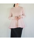 【ハッシュニュアンス/#Newans】の【洗える】フレアシルエットチュニックニット ピンク系|ID: prp329100004665212 ipo3291000000033746512