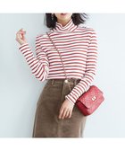 【23区/NIJYUSANKU】のオーガニックコットンリブ カットソー レッドボーダー|ID: prp329100004665214 ipo3291000000033746519