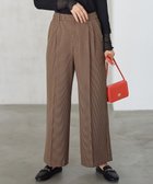 【エニー/ANY】の【6サイズ展開/洗濯機可/裏起毛/ウエストゴム/2WAYストレッチ】ウォームワイドパンツ ブラウンガンクラブ|ID: prp329100004665217 ipo3291000000033929304