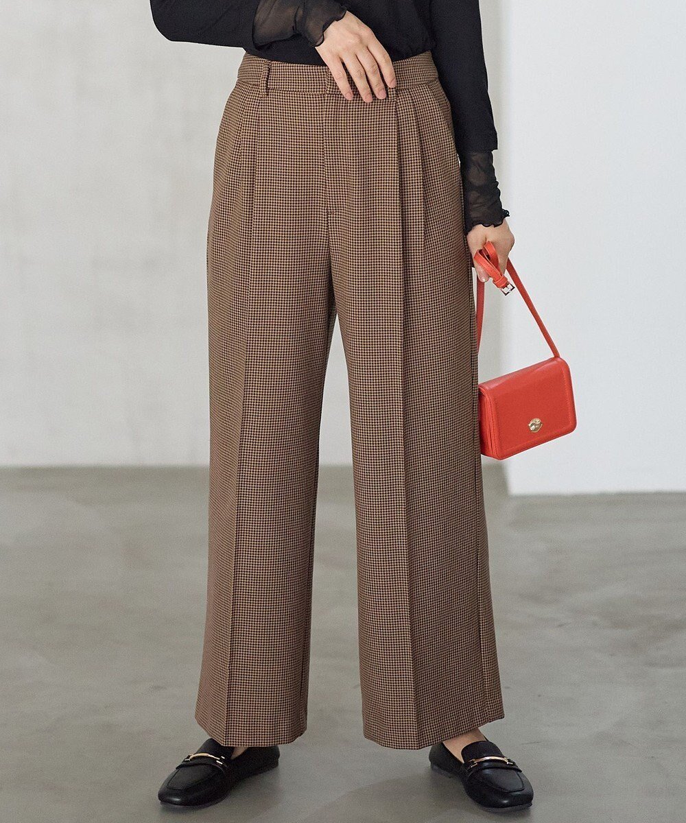 【エニー/ANY】の【6サイズ展開/洗濯機可/裏起毛/ウエストゴム/2WAYストレッチ】ウォームワイドパンツ インテリア・キッズ・メンズ・レディースファッション・服の通販 founy(ファニー) 　ファッション　Fashion　レディースファッション　Fashion for Women　パンツ　Pants & Trousers　ギャザー　Gathered, Ruffled　ストレッチ　Stretch, Stretchy Fabric　スマホ　Smartphone, Mobile Device　センター　Center, Center Line　ピーチ　Peach, Soft Touch　ミックス　Mix, Mixed Style　リラックス　Relax, Relaxed Fit　ワイド　Wide, Wide Fit　A/W・秋冬　Autumn/Winter　再入荷　Restock / Back in Stock　おすすめ　Recommended / Our Picks　ビジネス 仕事 通勤　Business / Work / Commuting　ブラウンガンクラブ|ID: prp329100004665217 ipo3291000000033929304